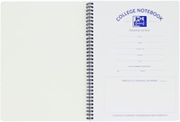 Collegeblok Oxford School A4 ruit 10x10mm 23-gaats 160 pagina's 80gr assorti-4