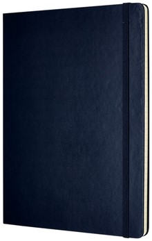 Notitieboek Moleskine XL 190x250mm lijn hard cover sapphire blue-2