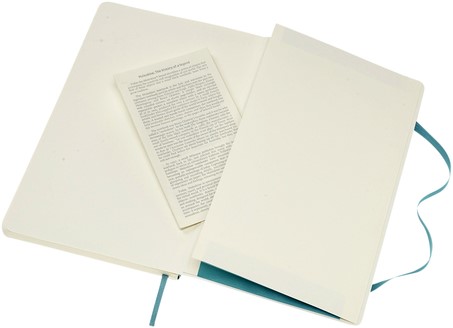 Notitieboek Moleskine large 130x210mm lijn soft cover reef blue-2