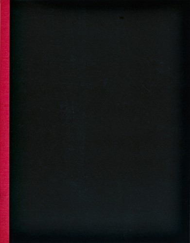 Kasboek 165x210mm 160blz 1 kolom rode rug assorti-2