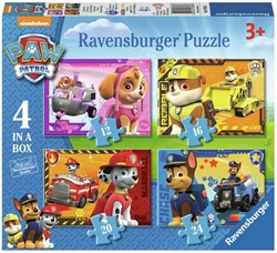 Puzzel Ravensburger Paw Patrol 4x puzzels 12+16+20+24 st
