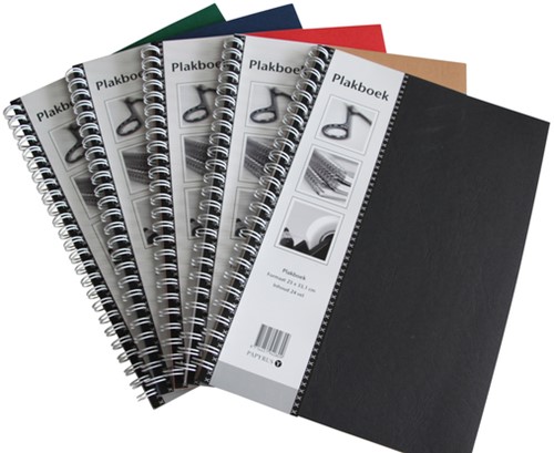 Plakboek Papyrus 400x280mm 40 vel assorti
