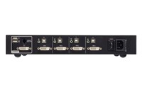 ATEN 4-Poort USB DVI Secure KVM Schakelaar (overeenkomstig PSD PP v4.0)-2