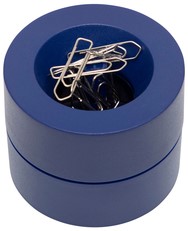 Papercliphouder MAUL Pro Ø73mmx60mm blauw-2