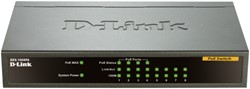 D-Link DES-1008PA netwerk-switch Unmanaged Fast Ethernet (10/100) Power over Ethernet (PoE) Zwart