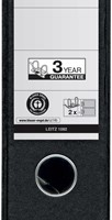 Ordner Leitz 1092 giro-bank met dubbele mechaniek 75mm karton A4 zwart-3