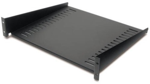 APC by Schneider Electric 2U Rack Shelf - Black - 22.68 kg Static/Stationary Weight Capacity