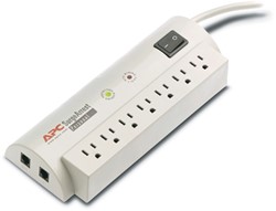 APC Personal SurgeArrest 7 Outlet with Phone Protection 120V