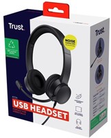 Hoofdtelefoon Trust Ayda USB-ENC 25089-3