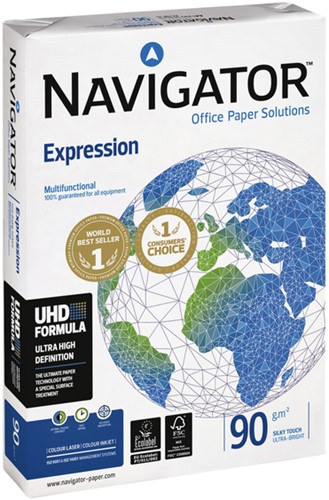 Kopieerpapier Navigator Expression A4 90gr wit 500vel-2