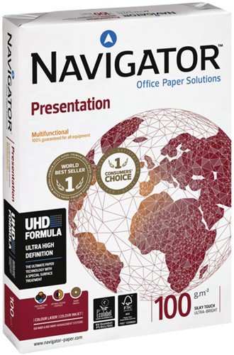 Kopieerpapier Navigator Presentation A4 100gr wit 500 vel-3