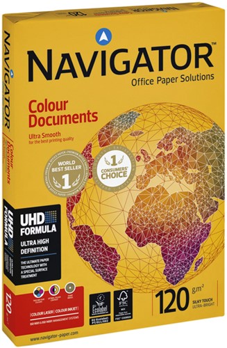 Kopieerpapier Navigator Colour Documents A4 120gr wit 250vel-2