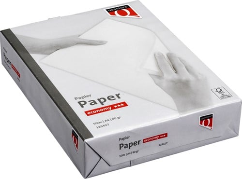 Kopieerpapier Quantore Economy A4 80gr wit 500 vel-1