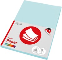 Kopieerpapier Quantore Colour A4 160gr lichtblauw 50vel