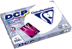 Laserpapier Clairefontaine DCP A4 250gr wit 125vel