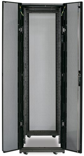 APC NetShelter SX 42U 600mm(b) x 1070mm(d) 19" IT rack, behuizing zonder zijpanelen, zwart-2