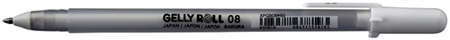 Gelschrijver Sakura Gelly Roll 08 medium 0.4mm wit-9