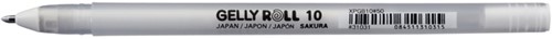 Gelschrijver Sakura Gelly Roll Basic 10 0.5mm wit-2