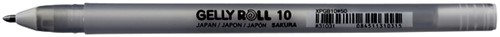 Gelschrijver Sakura Gelly Roll Basic 10 0.5mm wit-3