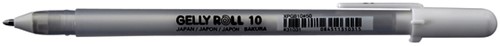 Gelschrijver Sakura Gelly Roll Basic 10 0.5mm wit-7