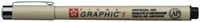 Fineliner Sakura Pigma Graphic 1 1.0mm zwart-1