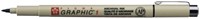 Fineliner Sakura Pigma Graphic 1 1.0mm zwart-5