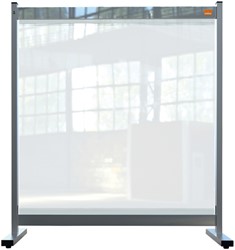 Bureauscherm Nobo doorzichtig PVC 770x860mm