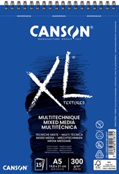 Aquarelblok Canson XL A5 15V 300gr spiraal
