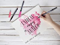 Brushpen Sakura Pigma fijn zwart-18
