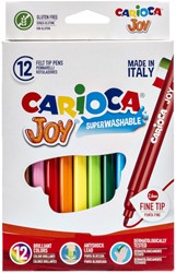 Viltstift Carioca Joy assorti set à 12 stuks