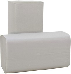 Handdoek Z-vouw 2l 240x230mm 20x190st wit