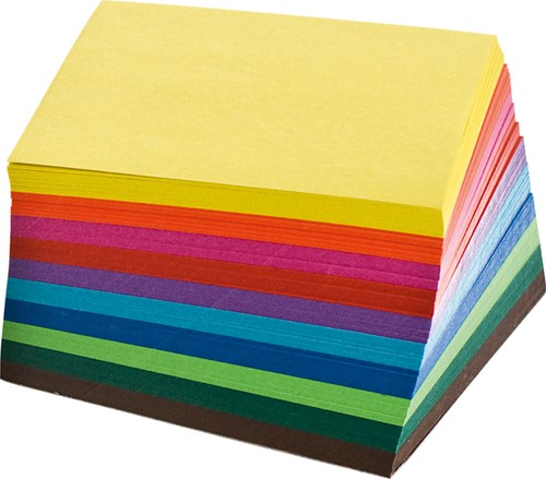 Origami papier Folia 70gr 15x15cm 500 vel assorti kleuren-3