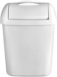 Dameshygiënebak Quartzline 8 liter wit 441408