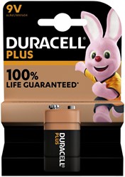 Batterij Duracell Plus 1x9Volt