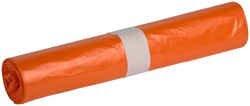 Afvalzak Powersterko HDPE T25 70x110cm 117L oranje