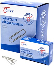 Paperclip Office 50mm zilver