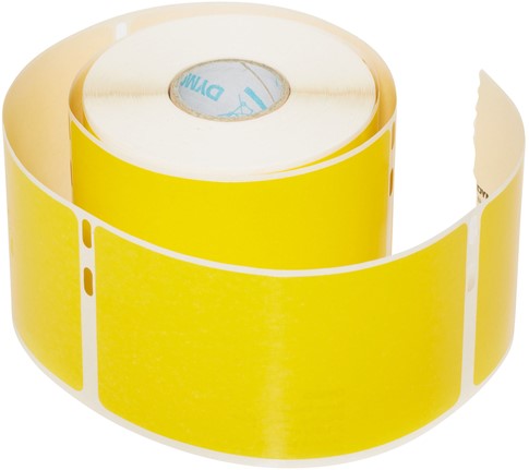 Etiket Dymo LabelWriter naamkaart 54x101mm 1 rol á 220 stuks geel-6
