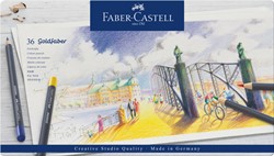 Kleurpotloden Faber-Castell Goldfaber set à 36 stuks assorti