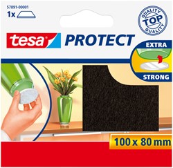 Beschermvilt tesa® Protect anti-kras  80x100mm bruin