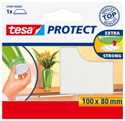 Beschermvilt tesa® Protect anti-kras  80mmx100mm wit