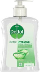 Handzeep Dettol Hydratant wasgel antibacterieel 250ml met pomp