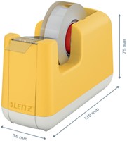 Plakbandhouder Leitz Cosy geel-2
