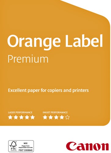 Kopieerpapier Canon Orange Label Premium A4 wit 500vel-3