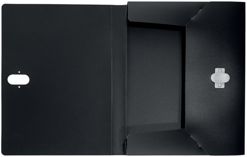 Documentenbox Leitz Recycle A4 PP zwart-3