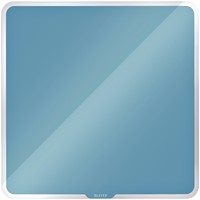 Glasbord Leitz Cosy magnetisch 450x450mm blauw