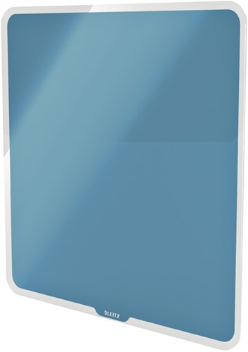 Glasbord Leitz Cosy magnetisch 450x450mm blauw-2