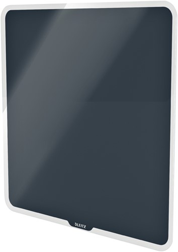 Glasbord Leitz Cosy magnetisch 450x450mm grijs-2