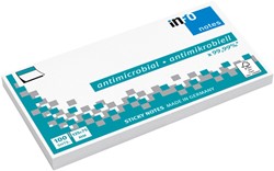 Memoblok Info Notes antimicrobiëel125x75mm wit