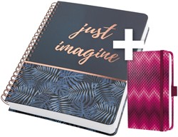 Notitieboek Jolie Mystic A4 + gratis A6 notitieboek