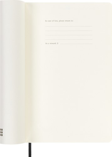 Agenda 2023/2024 Moleskine 18M Planner Weekly 7dag/1pagina large 130x210mm soft cover black-3